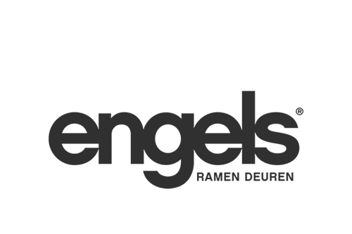 Engels logo zwart wit